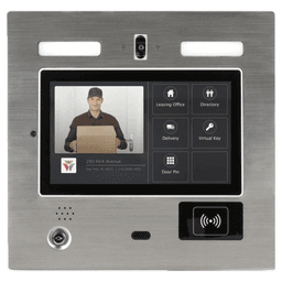Front image of device 11.6" recessed video intercom manufactured by ButterflyMX