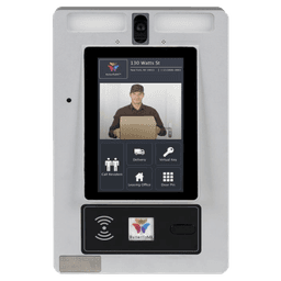 Front image of device 7" surface video intercom manufactured by ButterflyMX