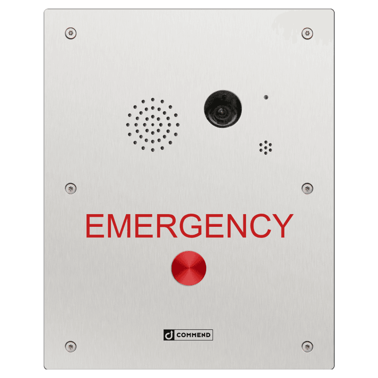 Square format logo of Emergency logo