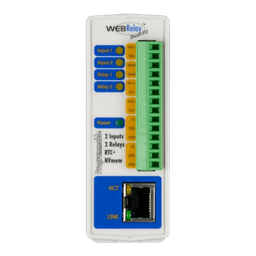 Square format logo of X-301 WebRelay-Dual