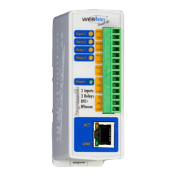 Square format logo of X-301 WebRelay-Dual