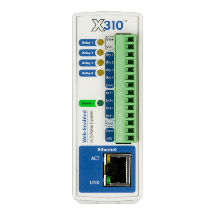 Square format logo of X-310 logo