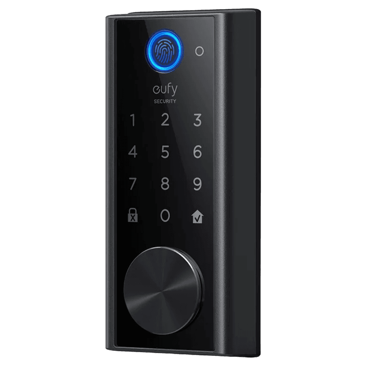 Square format logo of Smart Lock Touch and Wi-Fi logo