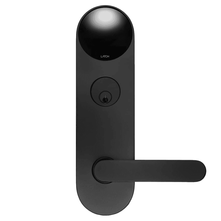Square format logo of Latch M logo