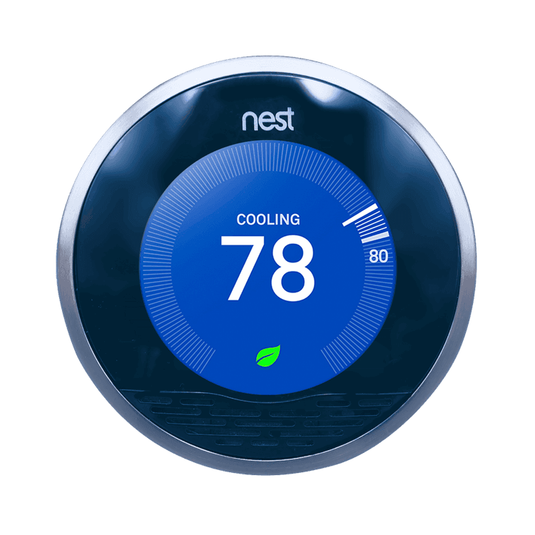 Square format logo of Learning Thermostat First Generation logo