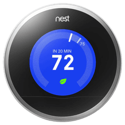 Square format logo of Learning Thermostat Second Generation