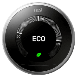 Square format logo of Learning Thermostat Third Generation