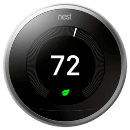 Square format logo of Learning Thermostat Third Generation