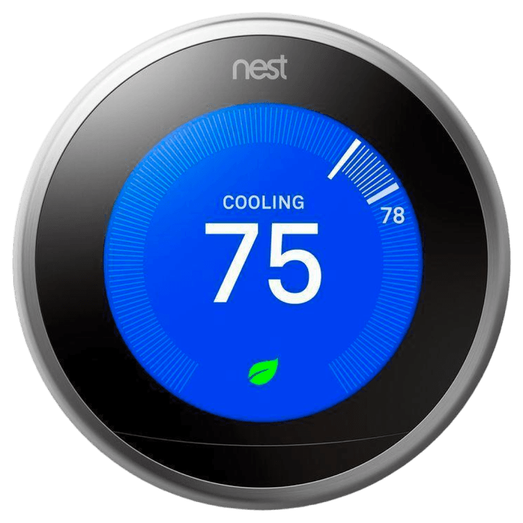 Square format logo of Learning Thermostat Third Generation logo