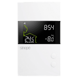 Square format logo of Smart Wi-Fi low voltage heating thermostat