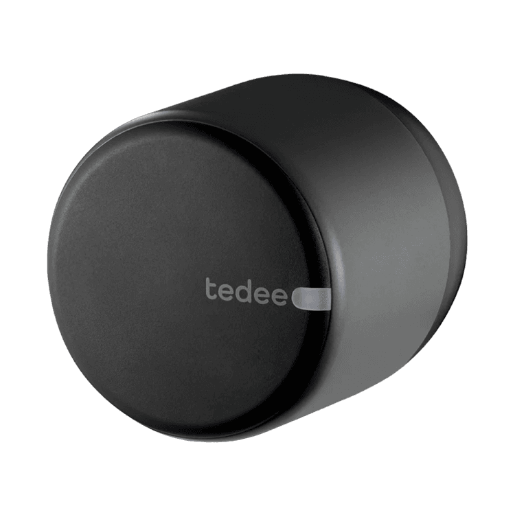 Square format logo of Tedee GO black logo