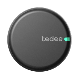 Square format logo of Tedee PRO black