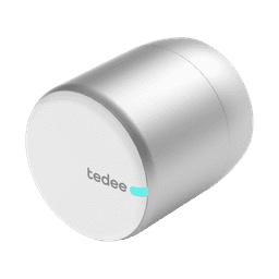Square format logo of Tedee PRO silver