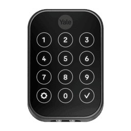 Square format logo of Assure Lock 2 touchscreen with Wi-Fi