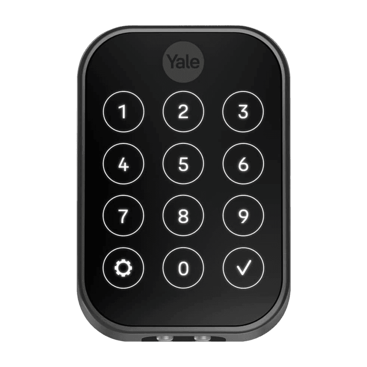 Square format logo of Assure Lock 2 touchscreen with Wi-Fi logo