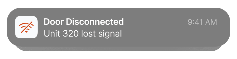 receive real-time status updates on your devices
