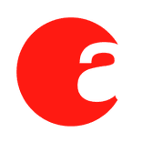 Square format logo of August logo
