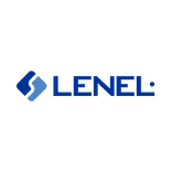Square format logo of Lenel logo