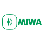 Square format logo of Miwa logo