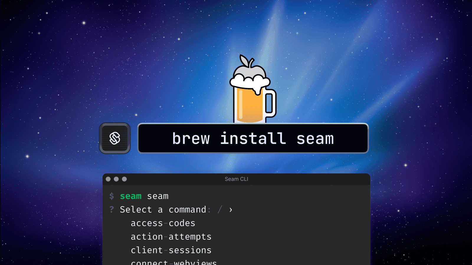 Changelog image for Seam Now Available on Mac Homebrew