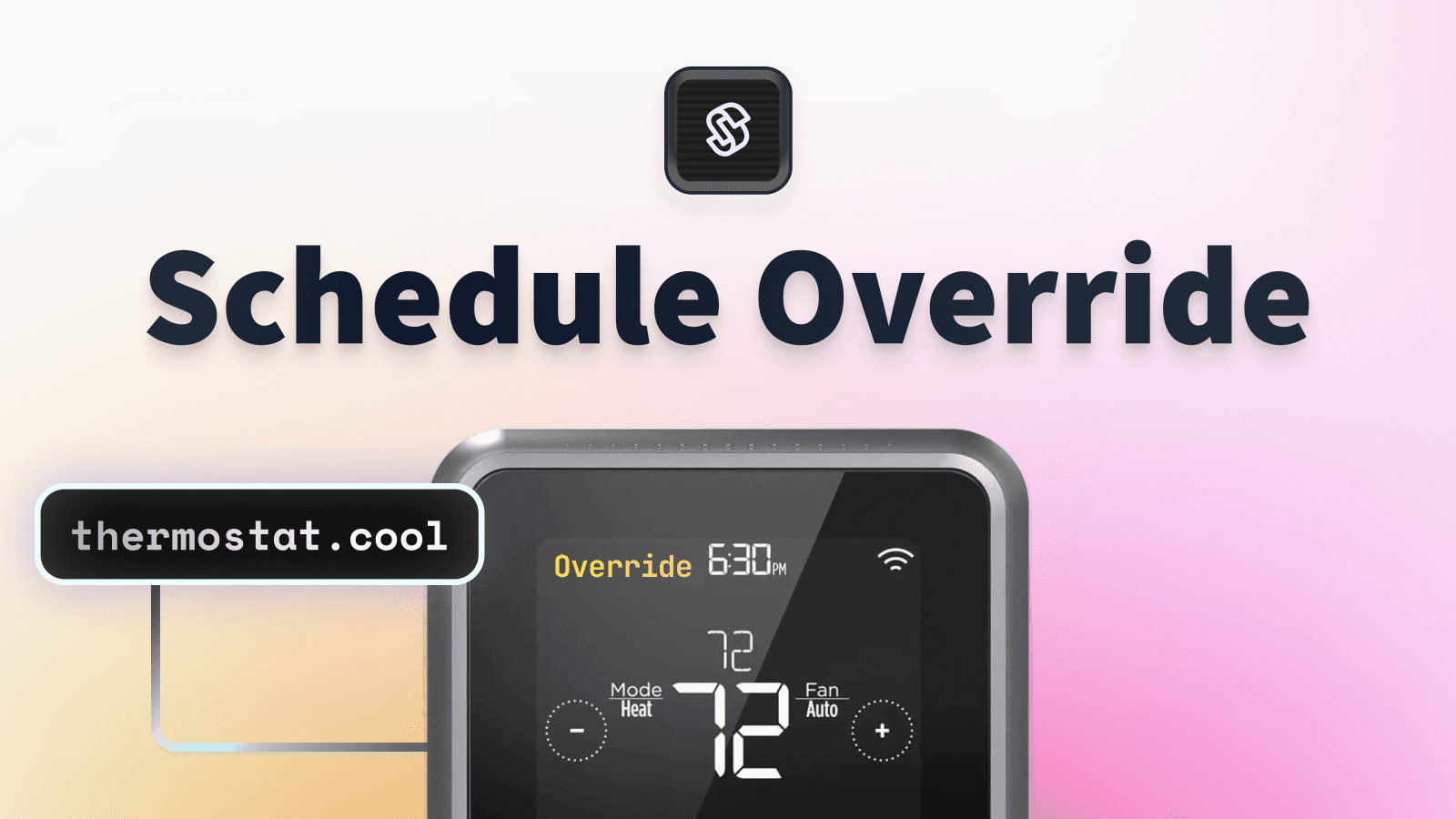 Changelog image for New Thermostat Native Scheduling Override