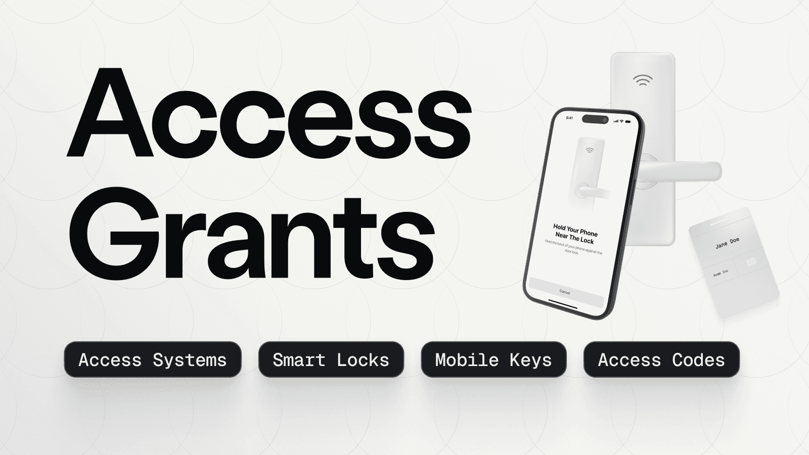 Changelog image for Introducing Seam Access Grants