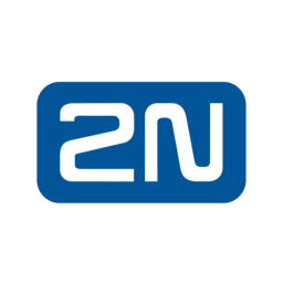 Square format logo of 2N logo