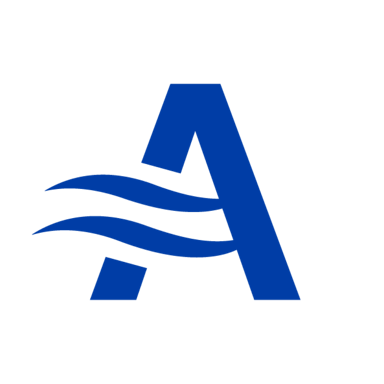 Square format logo of Aprilaire logo