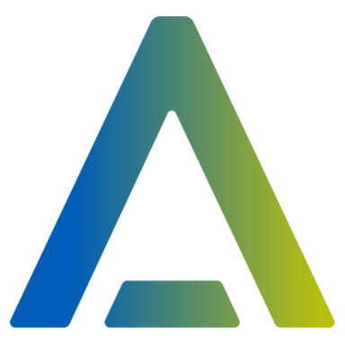 Square format logo of Avigilon logo
