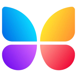 Square format logo of ButterflyMX logo