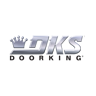 Square format logo of DoorKing logo