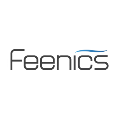 Square format logo of Feenics logo