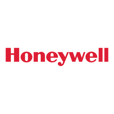 Square format logo of Honeywell logo