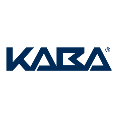Square format logo of Kaba logo