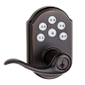 Front image of device 912 SmartCode Electronic Tustin Lever with Z-Wave Technology manufactured by Kwikset