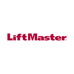 Square format logo of LiftMaster logo