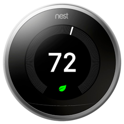 Square format logo of Learning Thermostat Third Generation