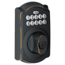 Front image of device Camelot Trim Connected Keypad Deadbol manufactured by Schlage