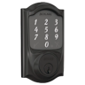 Front image of device Sense Smart Deadbolt with Camelot trim manufactured by Schlage