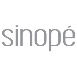 Square format logo of Sinopé logo