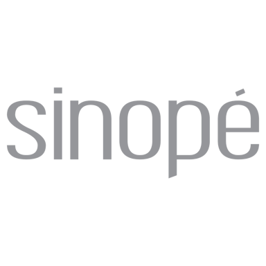 Square format logo of Sinopé logo