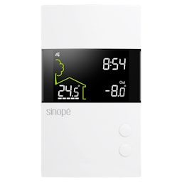 Square format logo of Smart Wi-Fi low voltage heating thermostat