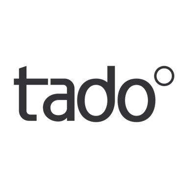 Square format logo of Tado logo