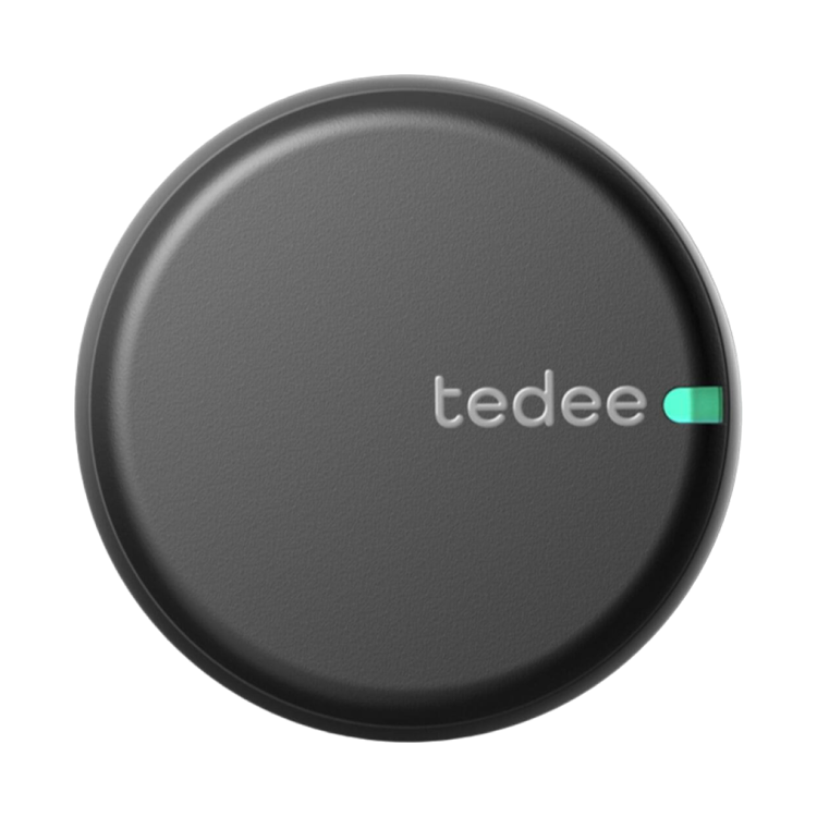 Square format logo of Tedee PRO black logo