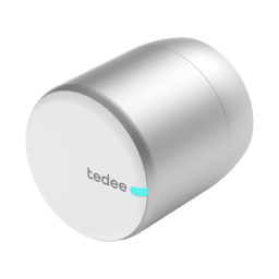 Square format logo of Tedee PRO silver