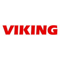 Square format logo of Viking logo