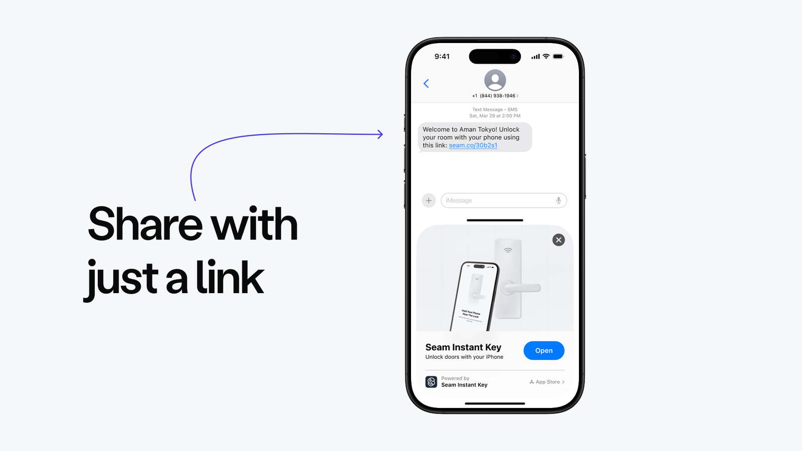 Share an Instant Key with just a link.
