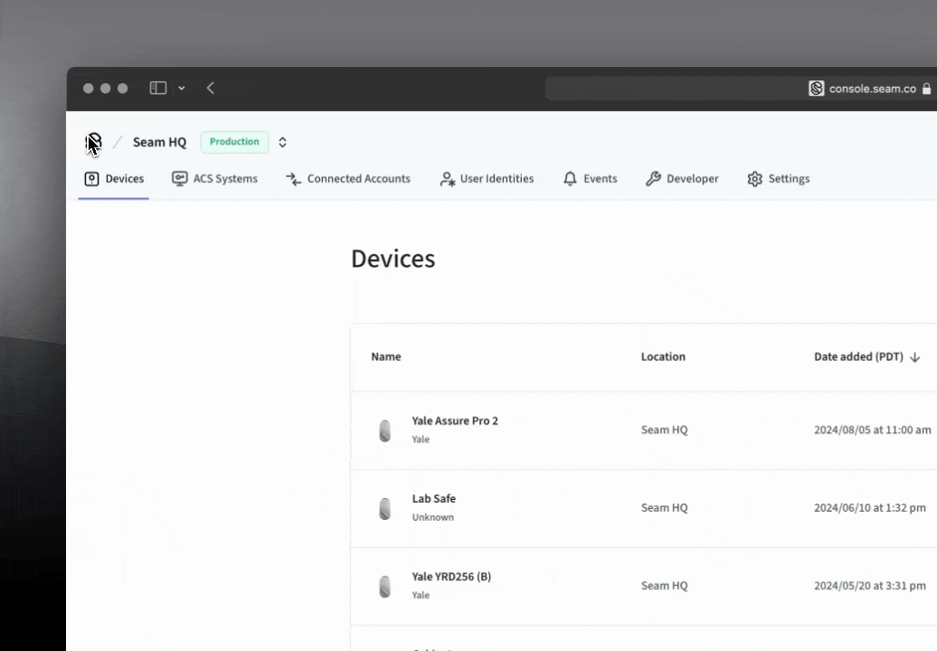 The new workspace switcher makes it easier to distinguish between sandbox and production workspaces.