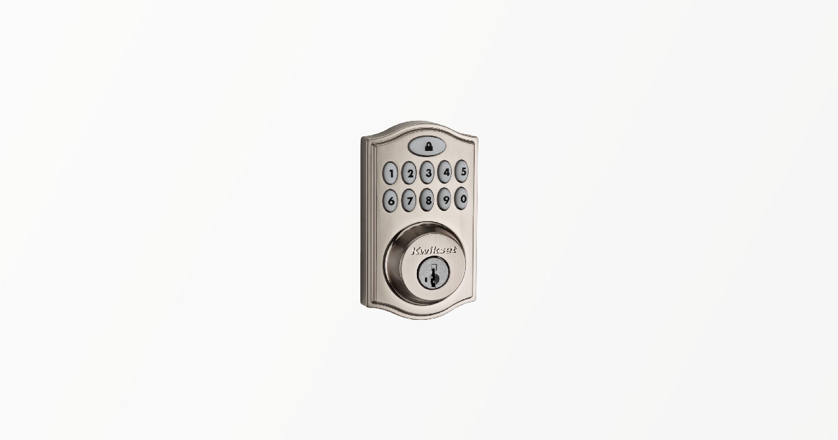 Kwikset 914 SmartCode Traditional Electronic Deadbolt with ZWave