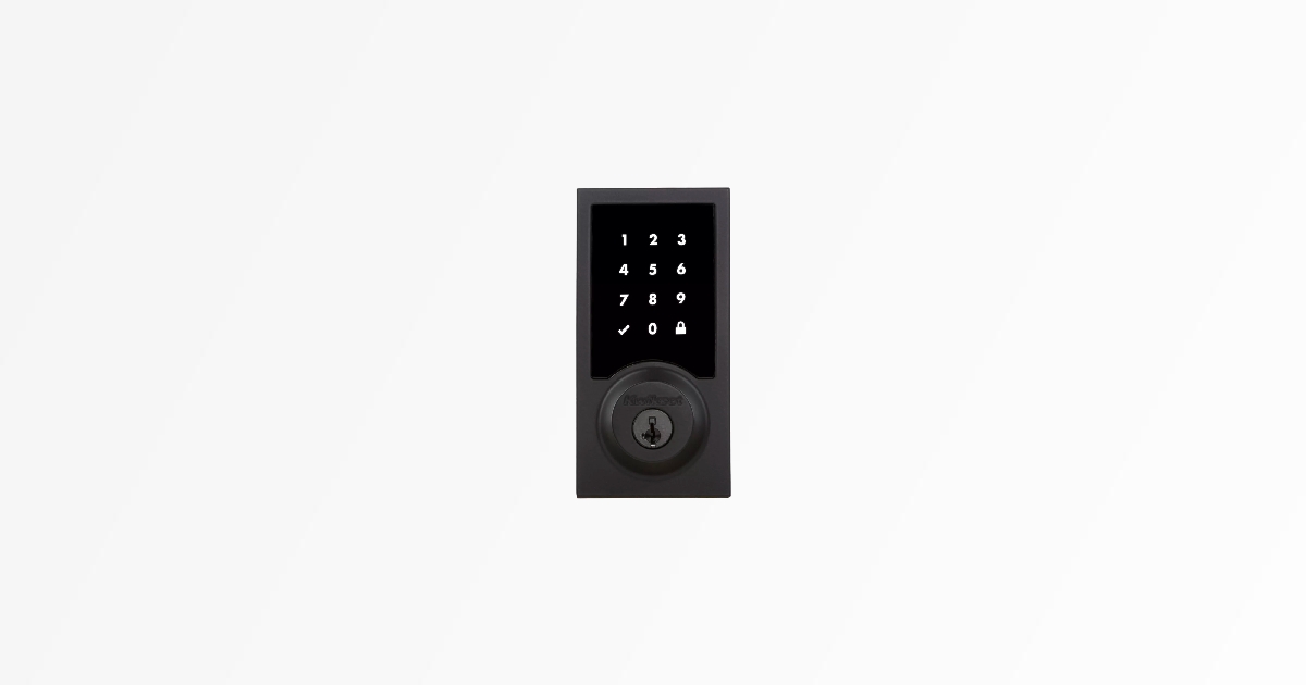 Kwikset 916 Smartcode Contemporary Electronic Deadbolt with ZWave